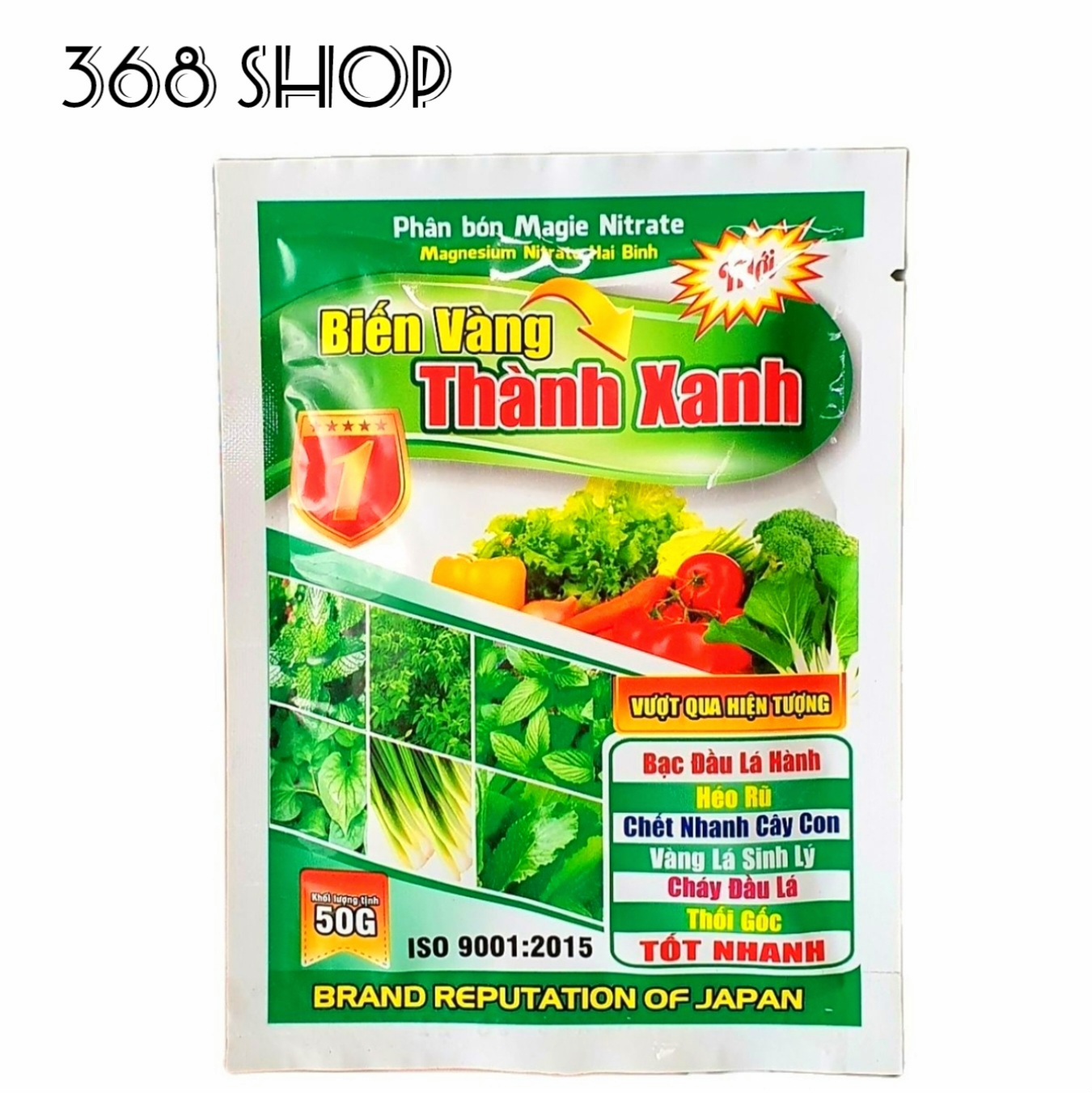 💎 Biến Vàng Thành Xanh 💖 Phân bón lá Magie Nitrate