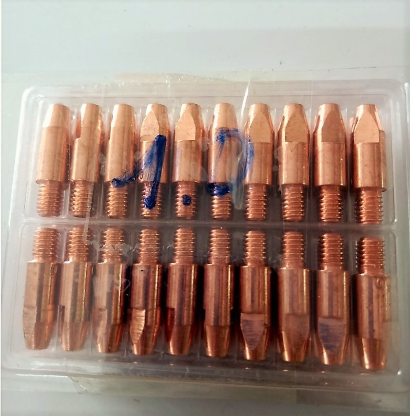 Bép hàn mig M6x28x0.8-1.2mm (24KD) - 20 cái