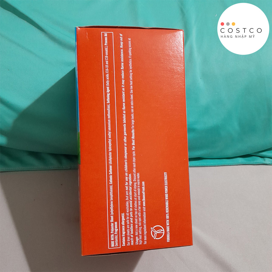 Giấy Thơm Quần Áo Bounce