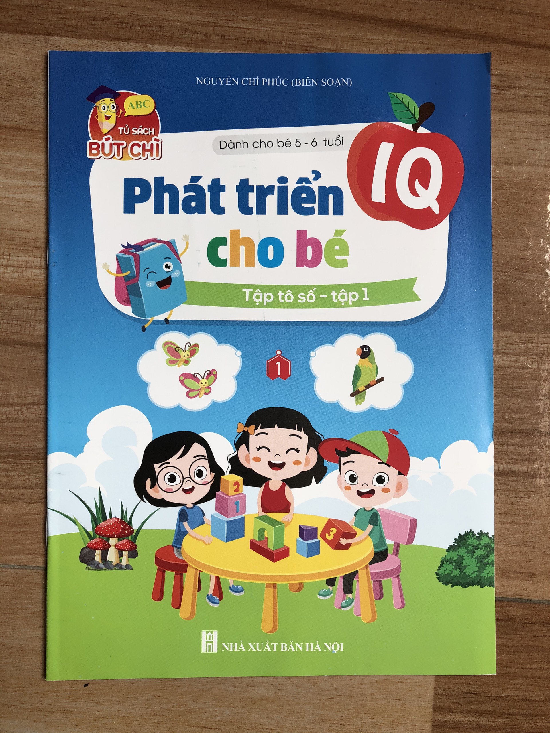 Sách - Phát Triển IQ Cho Bé 5 đến 6 tuổi (Combo 8 quyển)