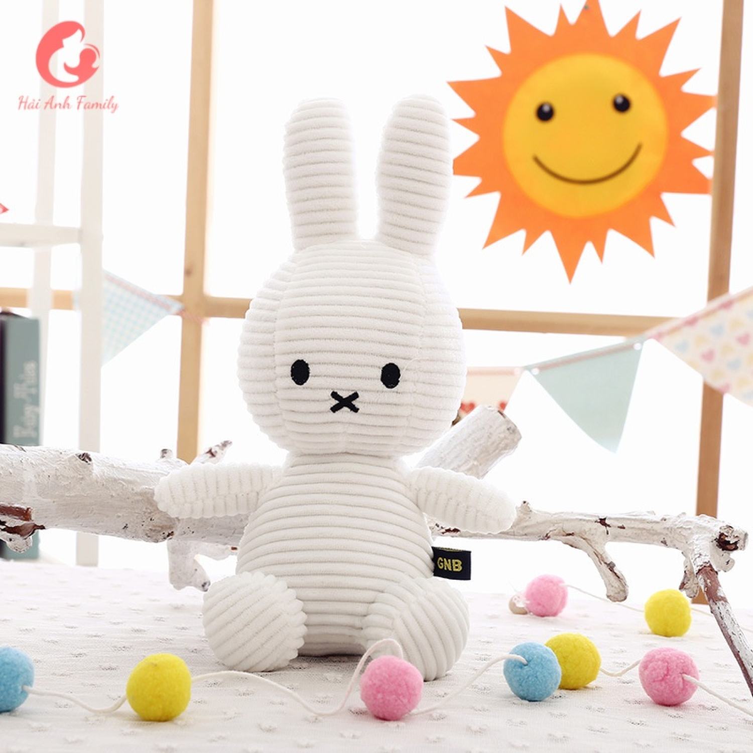 Thỏ bông Miffy cao cấp cho bé yêu size 30Cm