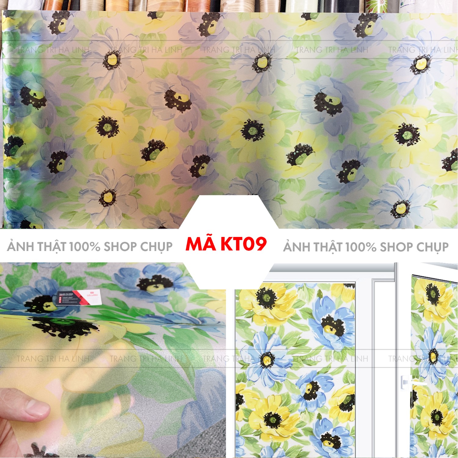Paper Glass stickers pattern 3D high-grade, decal Glass stickers bedroom beautiful multi-pattern