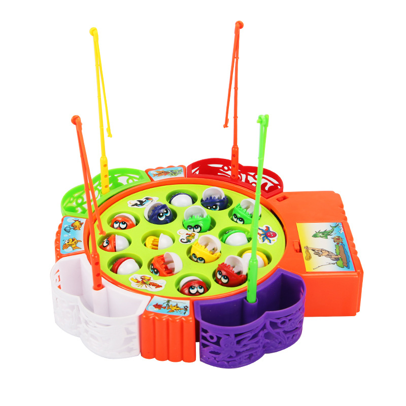 Bộ trò chơi câu cá chạy pin cỡ to - 45 con cá