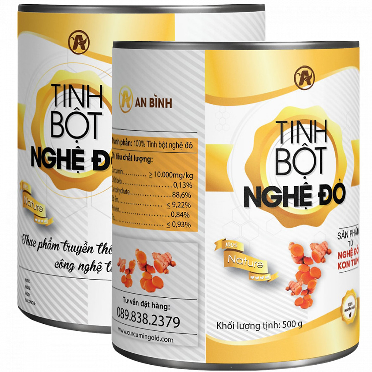 Tinh bột nghệ đỏ An Bình