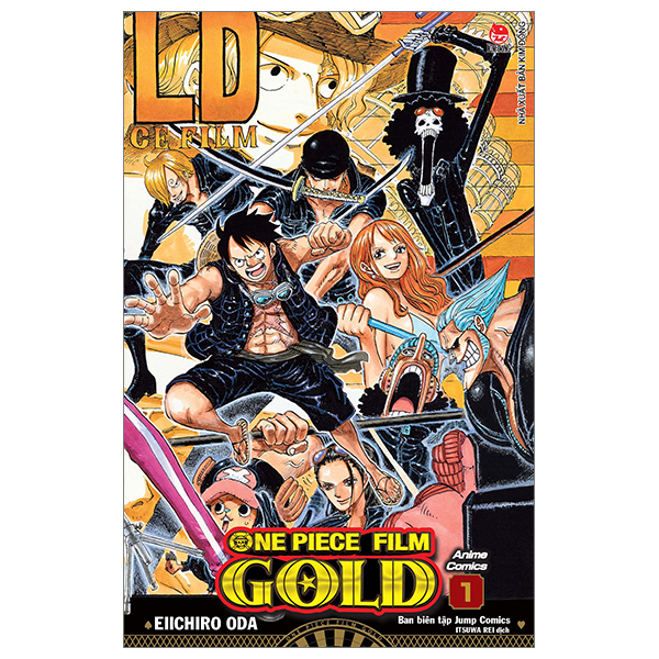 Fahasa - anime comics - one piece film gold - tập 1