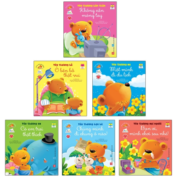 Fahasa - bộ sách bé học cách yêu thương