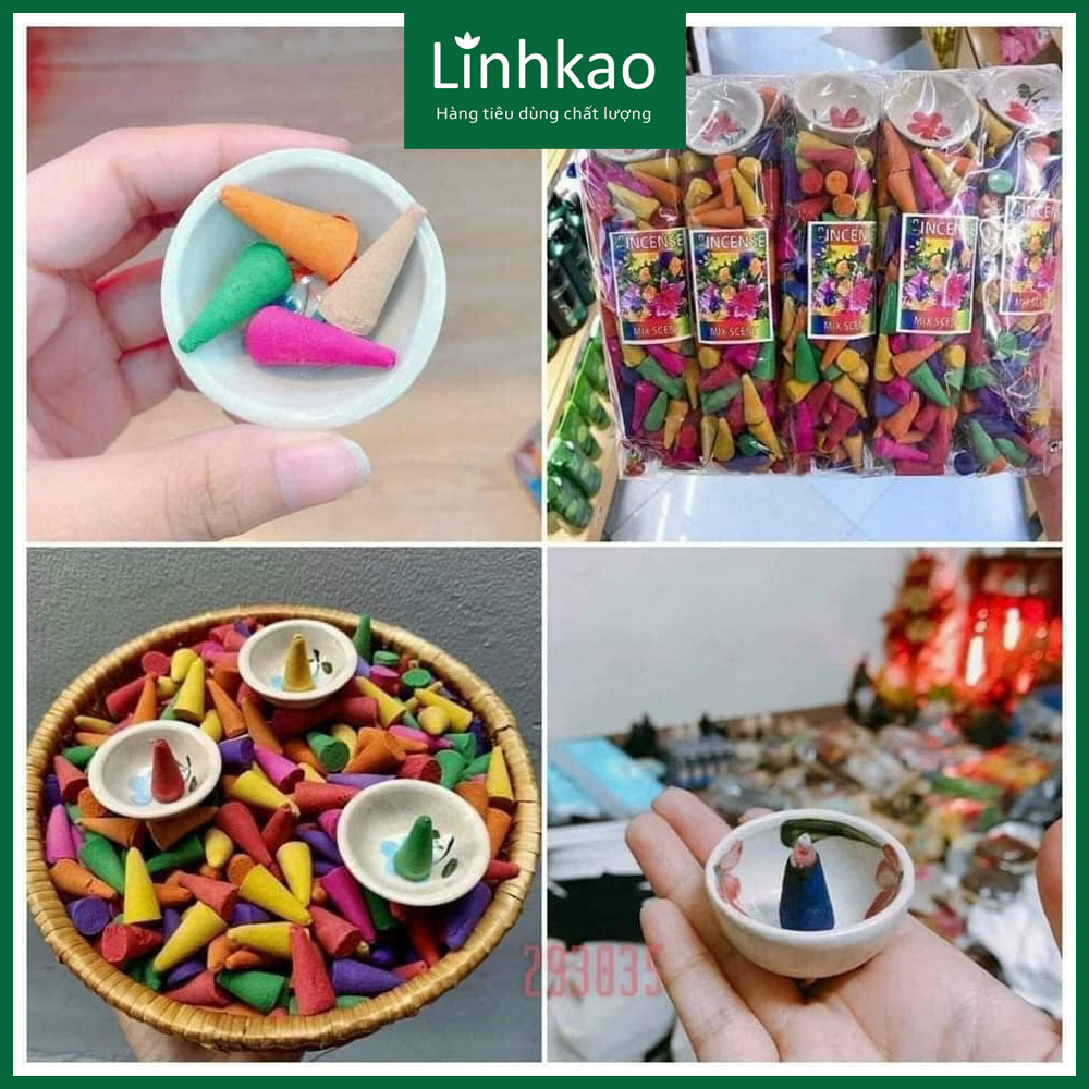 Trầm nụ thái gối 100 nụ tặng kèm chén
