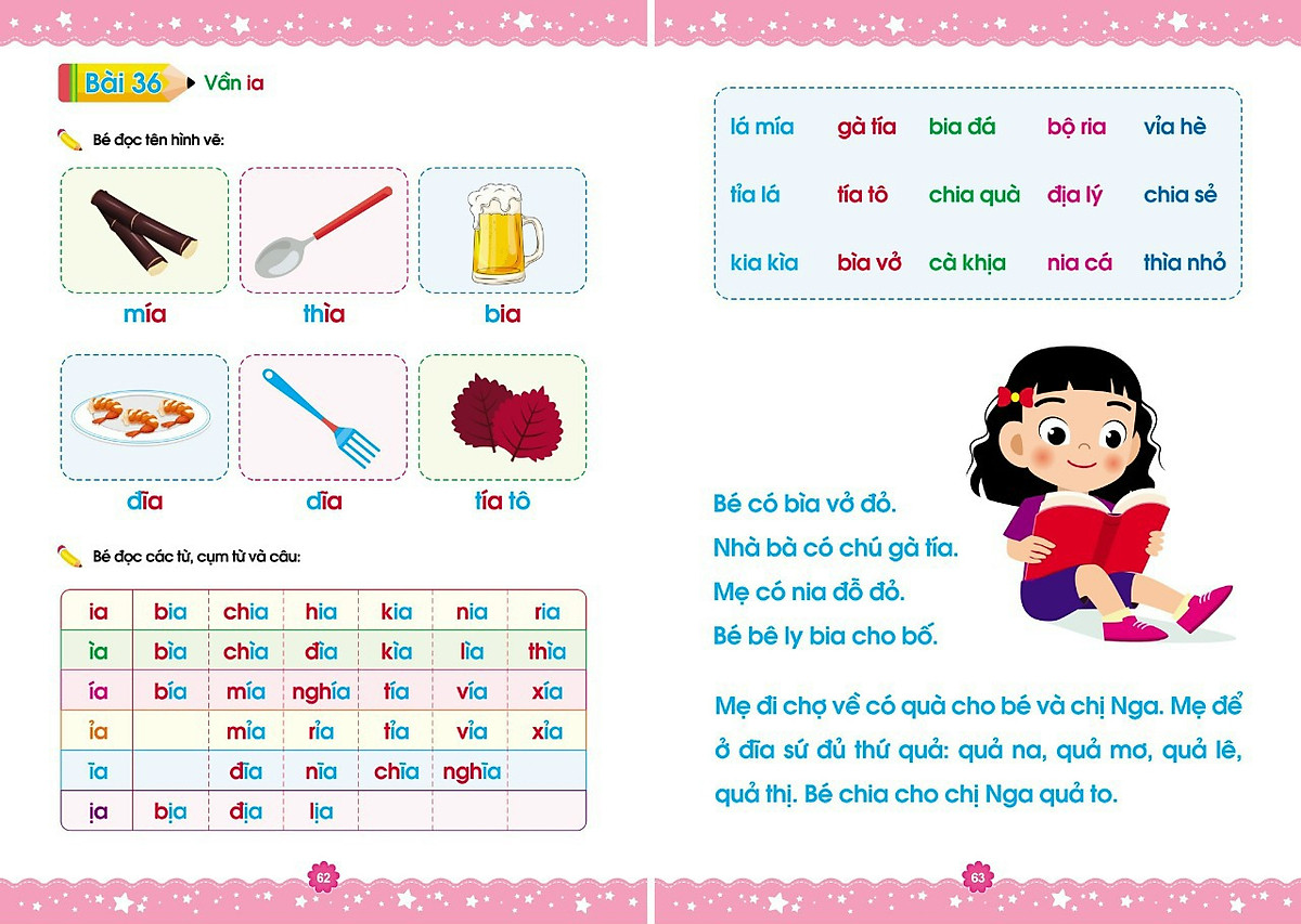 Learning English phonics book for kids from 4 to 6 year old 127-page version