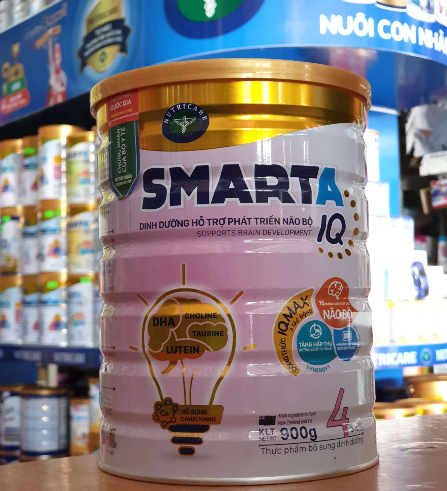 (Date 05/2023) Sữa SMARTA IQ 4 900G (CAM KẾT CHÍNH HÃNG, DATE MỚI)