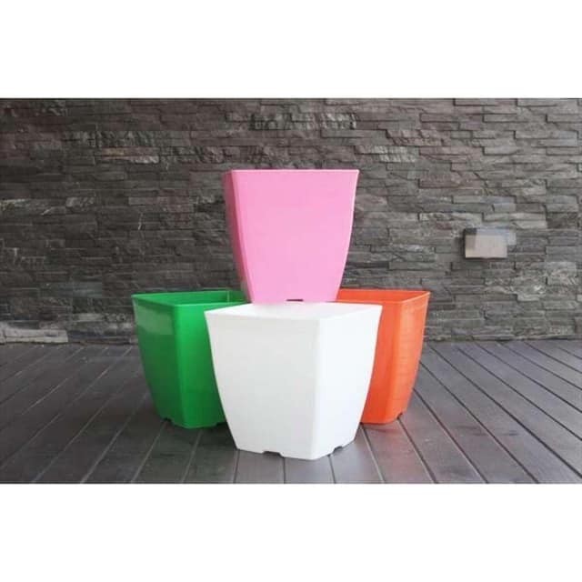 CHẬU VUÔNG TRỒNG HOA CÂY CẢNH V9(9*9*11CM)