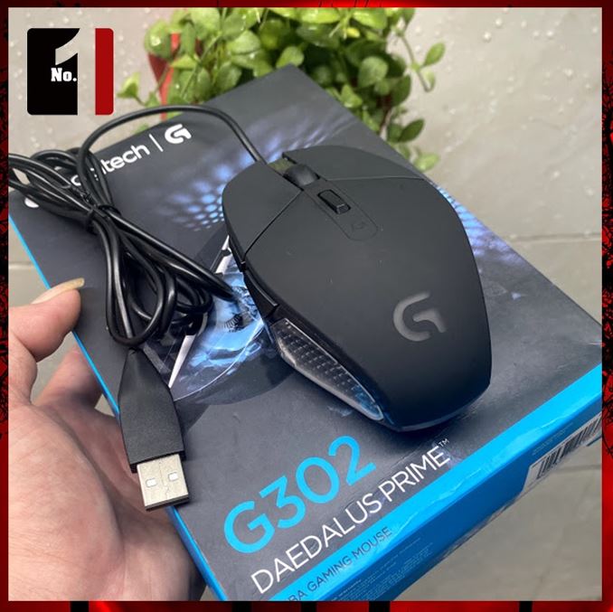 Chuột Gaming Logitech G302, Bảo Hành 12 Tháng ,Hàng Công Ty