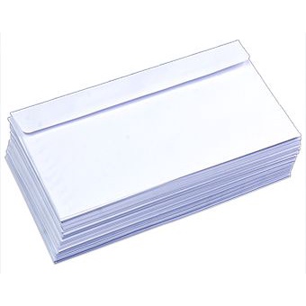 Bịch 100 chiếc phong bì trắng kích thước A6