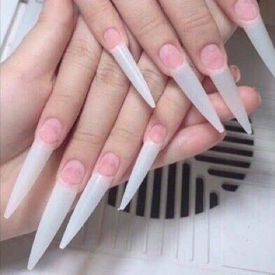 Móng nối tip Hàn Quốc ,from nhọn - Mini Nails
