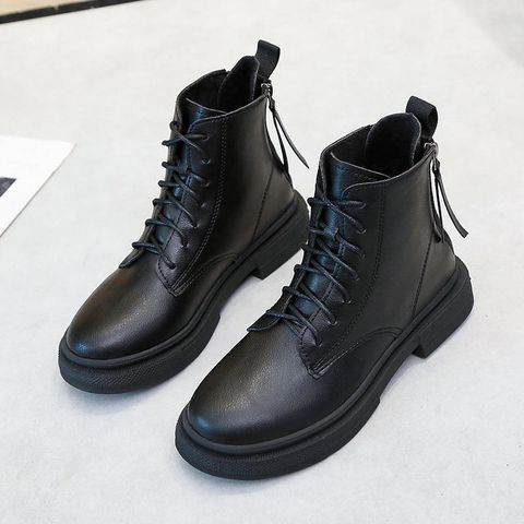 Female 2 buckle after, boots students, Guangzhou high-grade