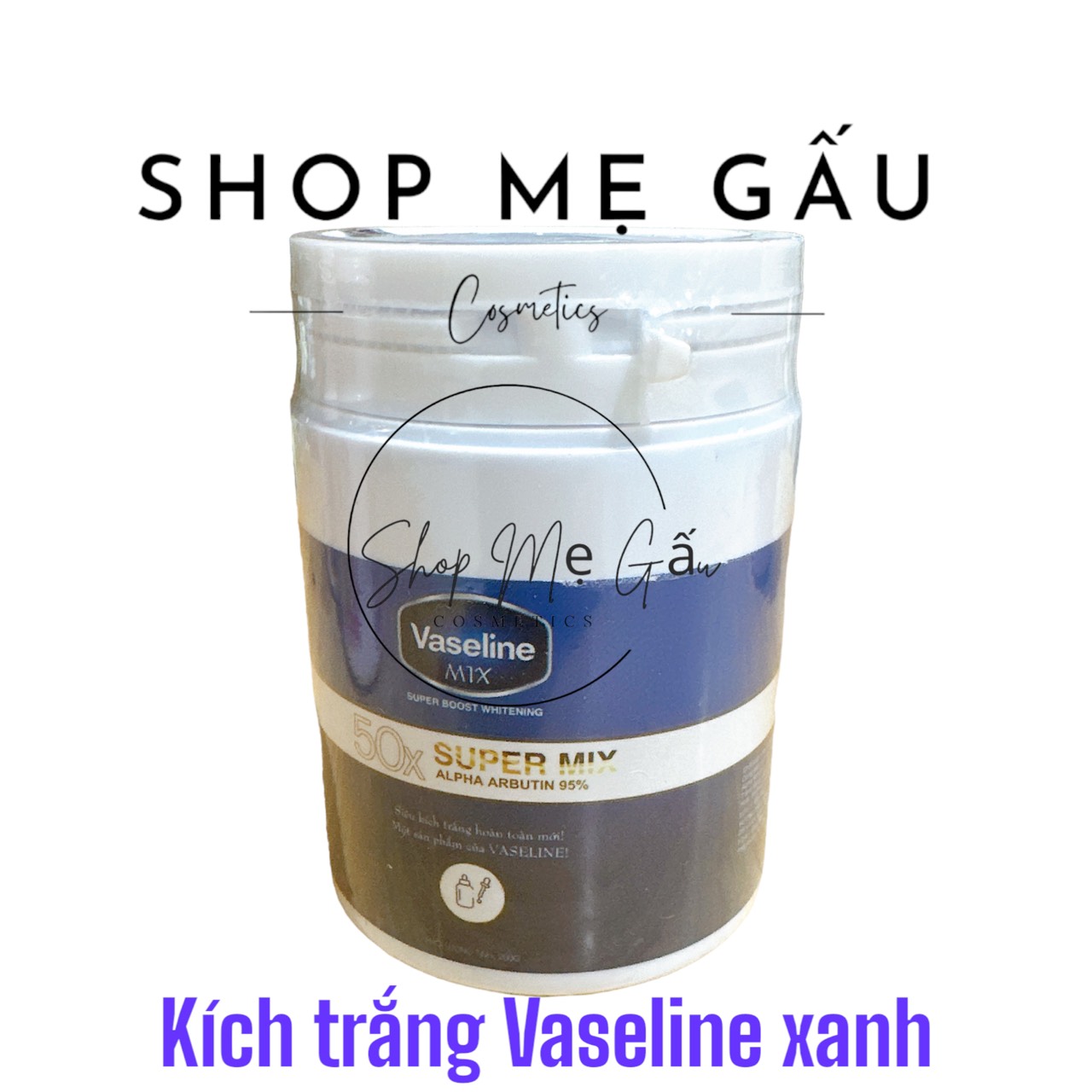 Kem kích trắng vaseline 10X thái lan 200g