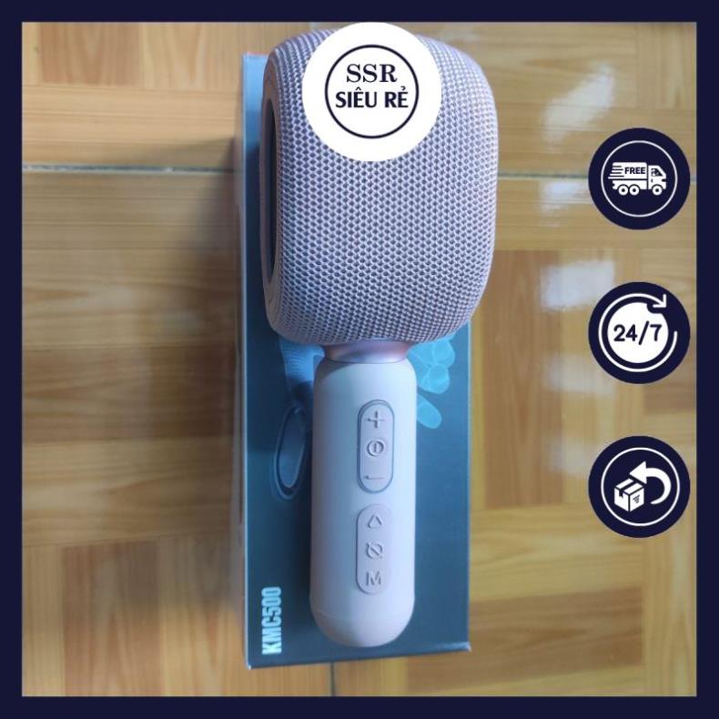 Mic Karaoke Bluetooth Cao Cấp Ssr Kmc500 - Loa Bluetooth Karaoke (215299)