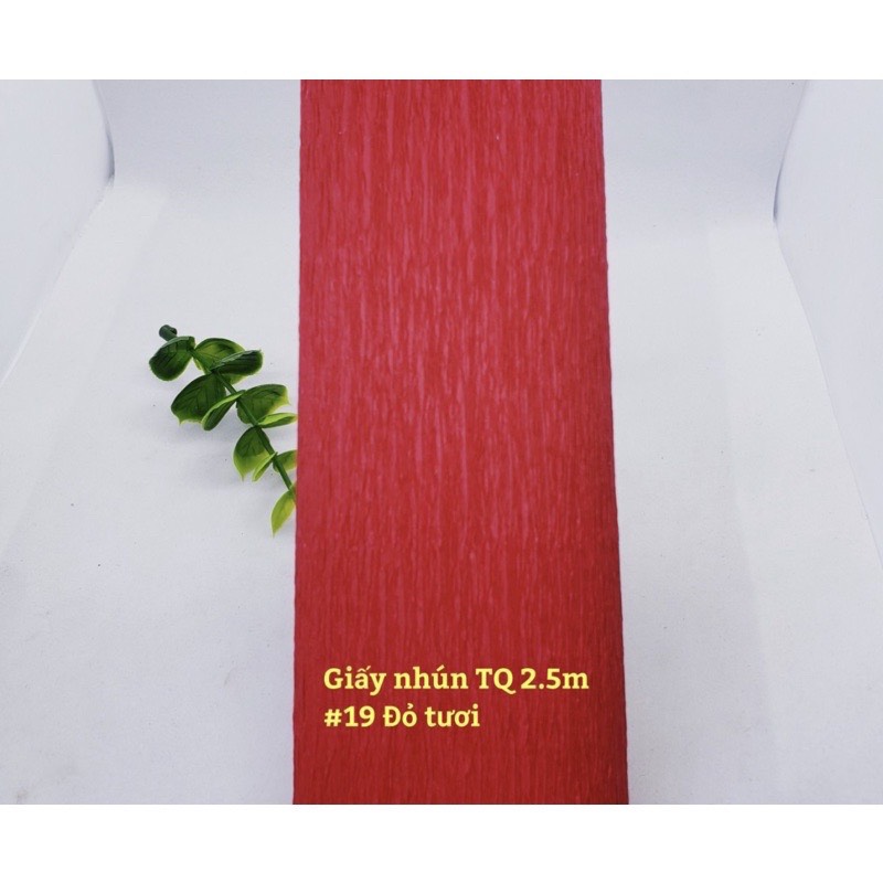 Giấy nhún làm hoa khổ cao 50cm dài 250cm  ( giấy nhún Trung Quốc  loại giấy mỏng học thực hành làm hoa )