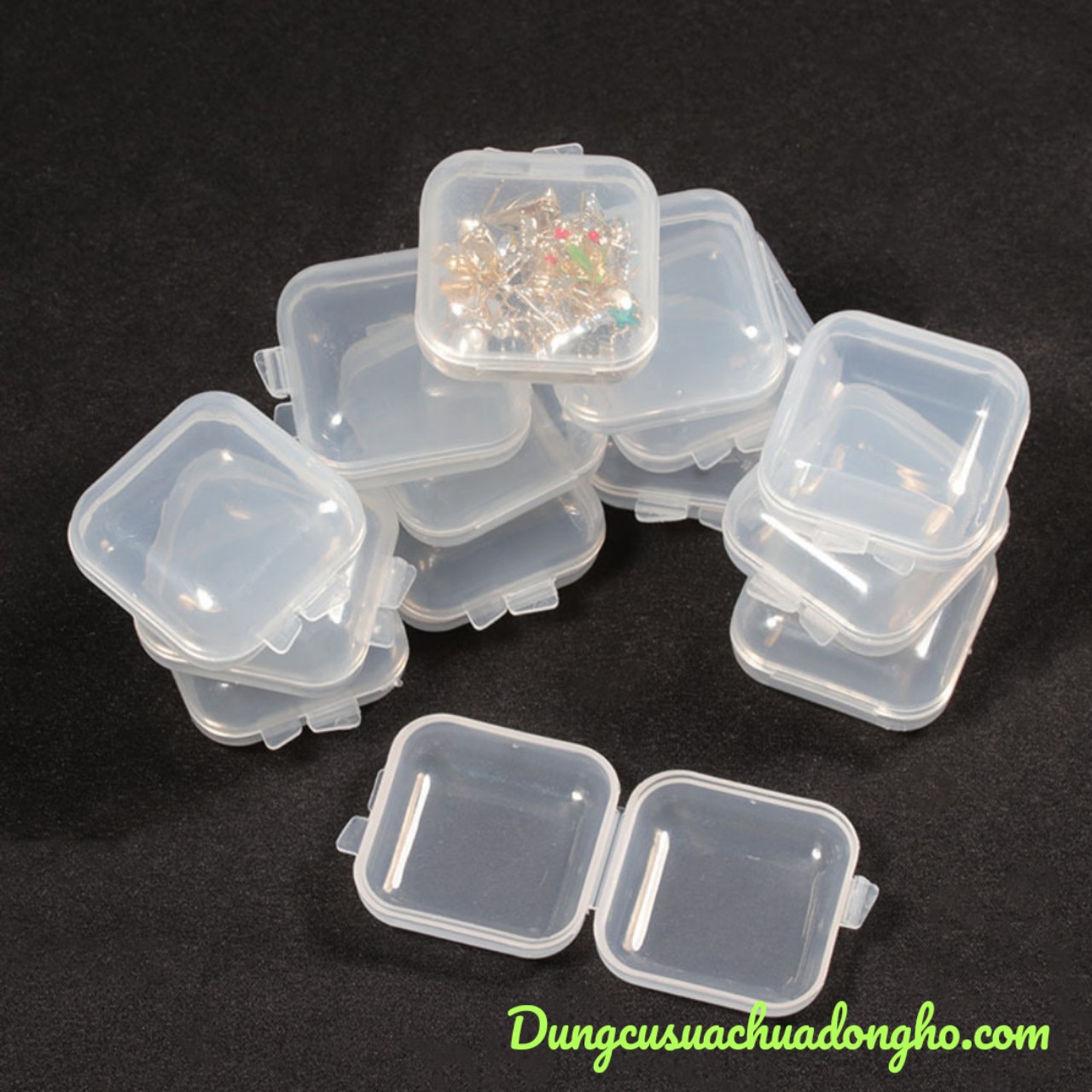 Combo 5 hộp nhưa dẻo ABS mini