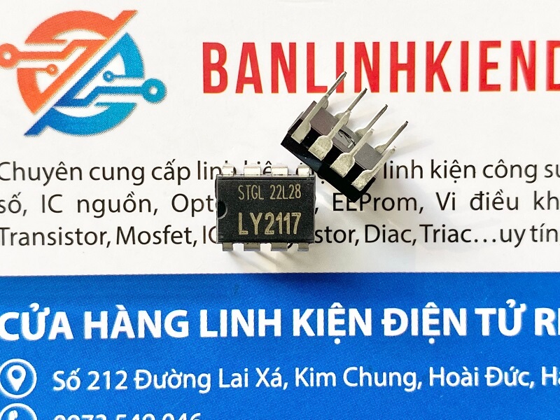 [Combo 5 chiếc] LY2117 2117 IC Nguồn DVD DIP-8