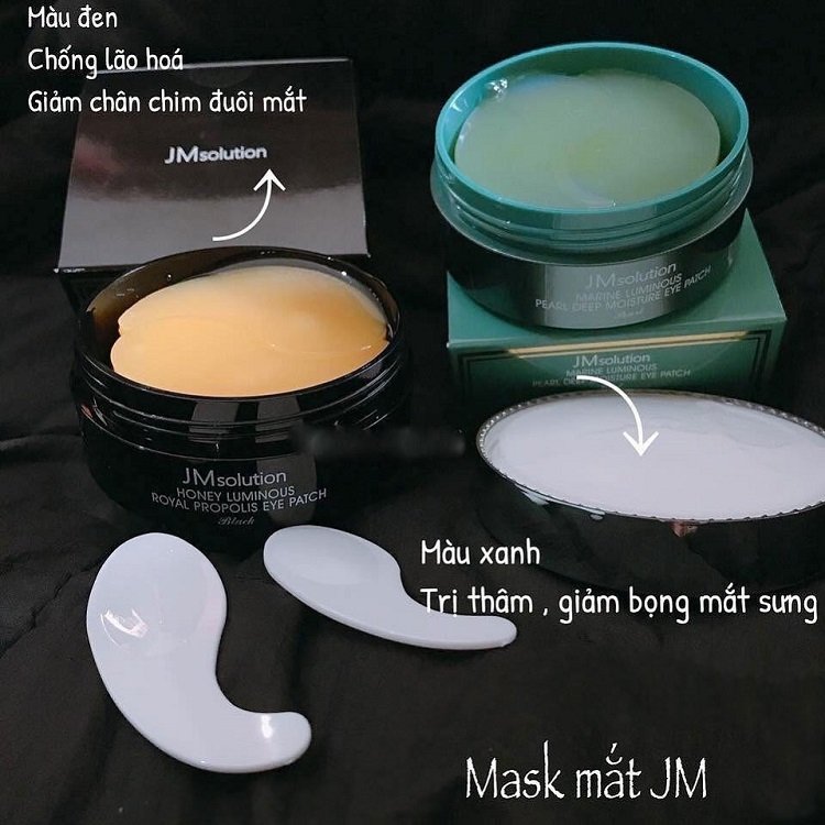 [CHÍNH HÃNG] Mặt Nạ Mắt Giảm Thâm JM Solution Eye Patch Hàn Quốc Hộp 60Pads