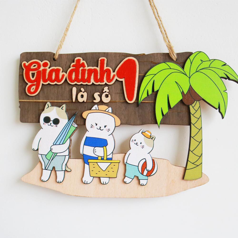 Decor home Bảng gỗ decor gia đình là số 1