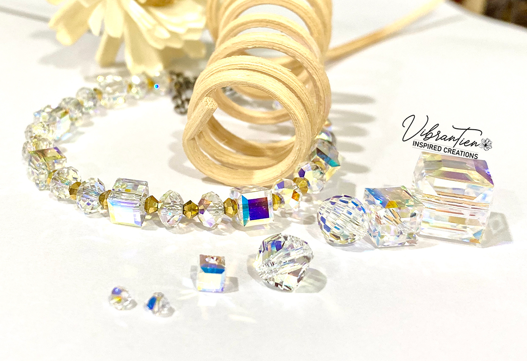 Vòng tay pha lê Swarovski handmade B.02