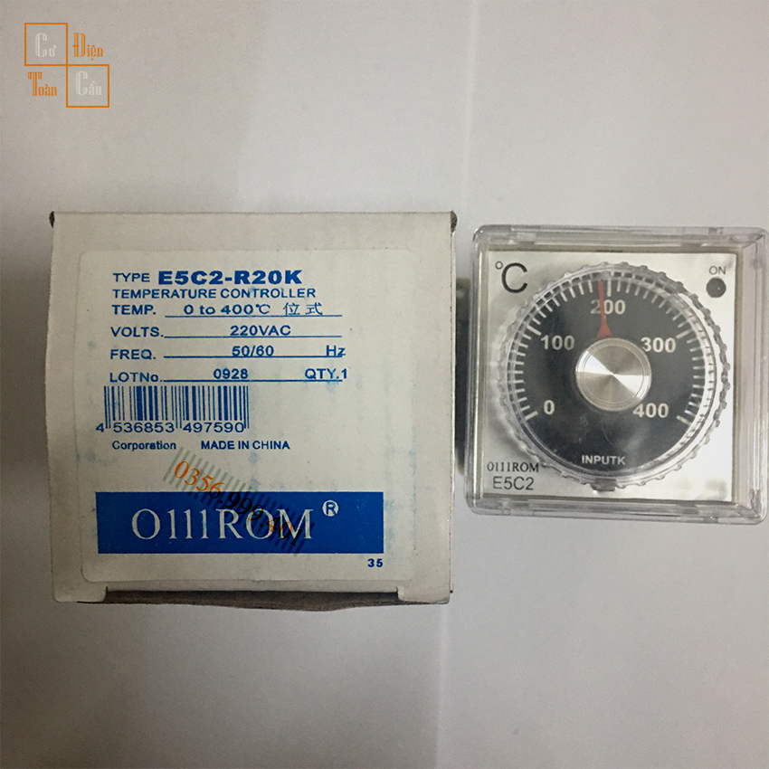 Bộ điều khiển nhiệt độ E5C4 , E5C2 đồng hồ nhiệt E5C4 E5C2, Đồng hồ nhiệt độ Omron E5C4 E5C2