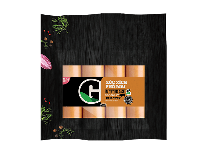 [Giao nội thành HCM] Xúc Xích Phô Mai G Kitchen 200g