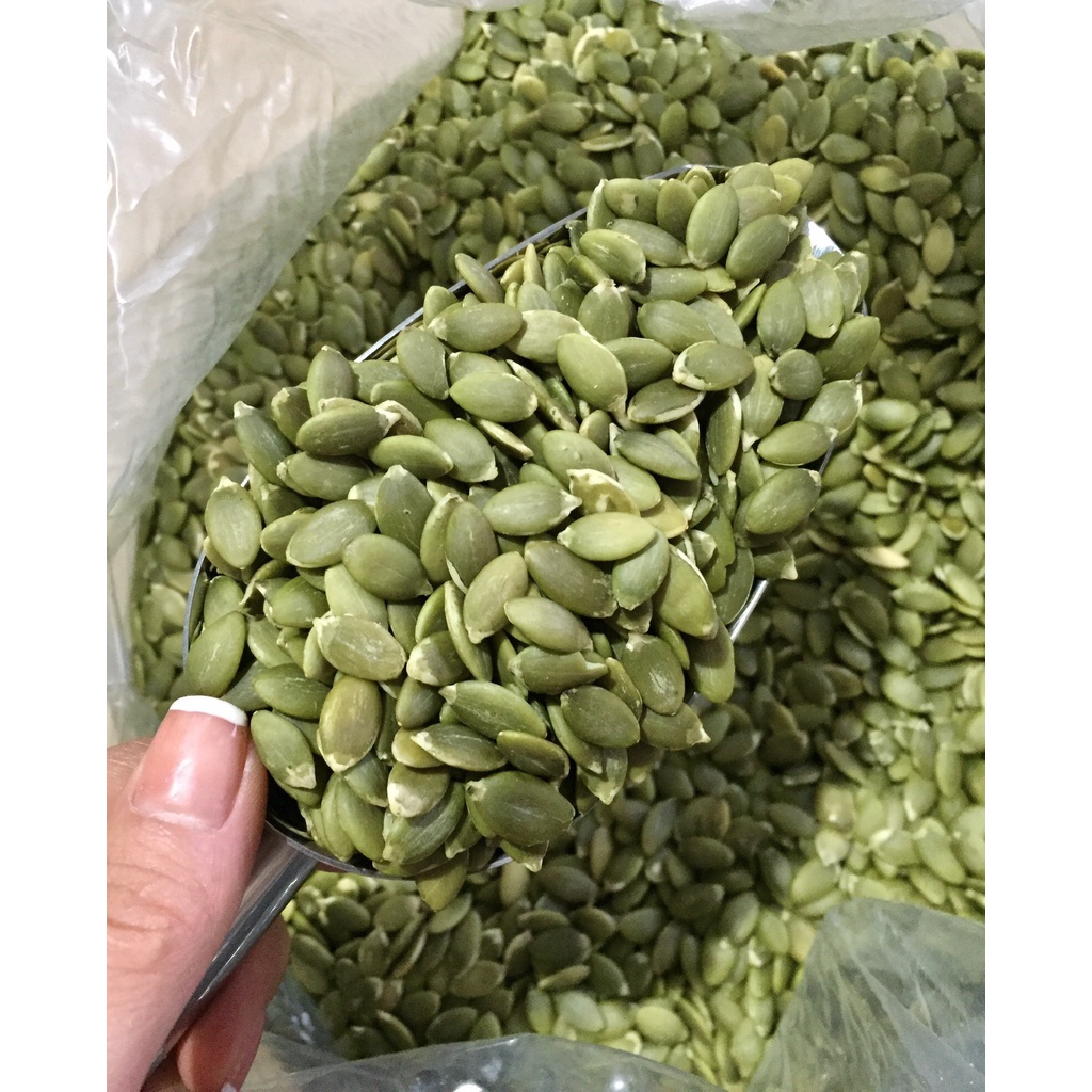 Nhân Hạt Bí Xanh Ấn Độ (Tươi hoặc Sấy chín)-250gr