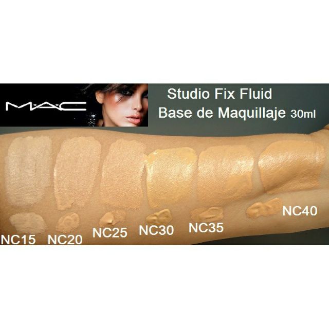 [Lấy mã giảm thêm 30%] Kem nền MAC Studio Fix Fluid Foundation SPF 15 30ml
