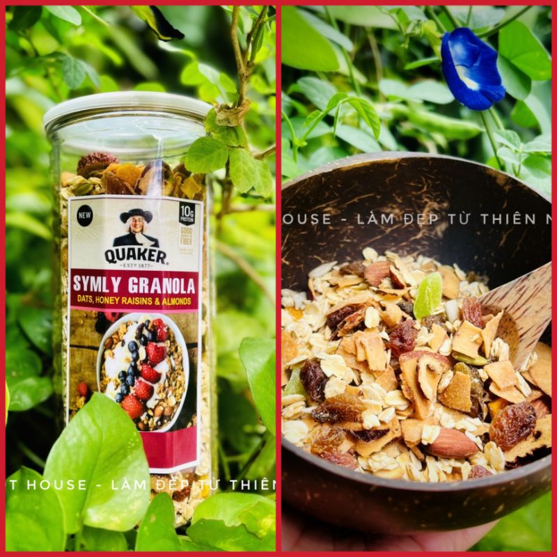 ( 500 GR ) GRANOLA SIÊU HẠT NGŨ CỐC DINH DƯỠNG EAT CLEAN NHÀ BỘT