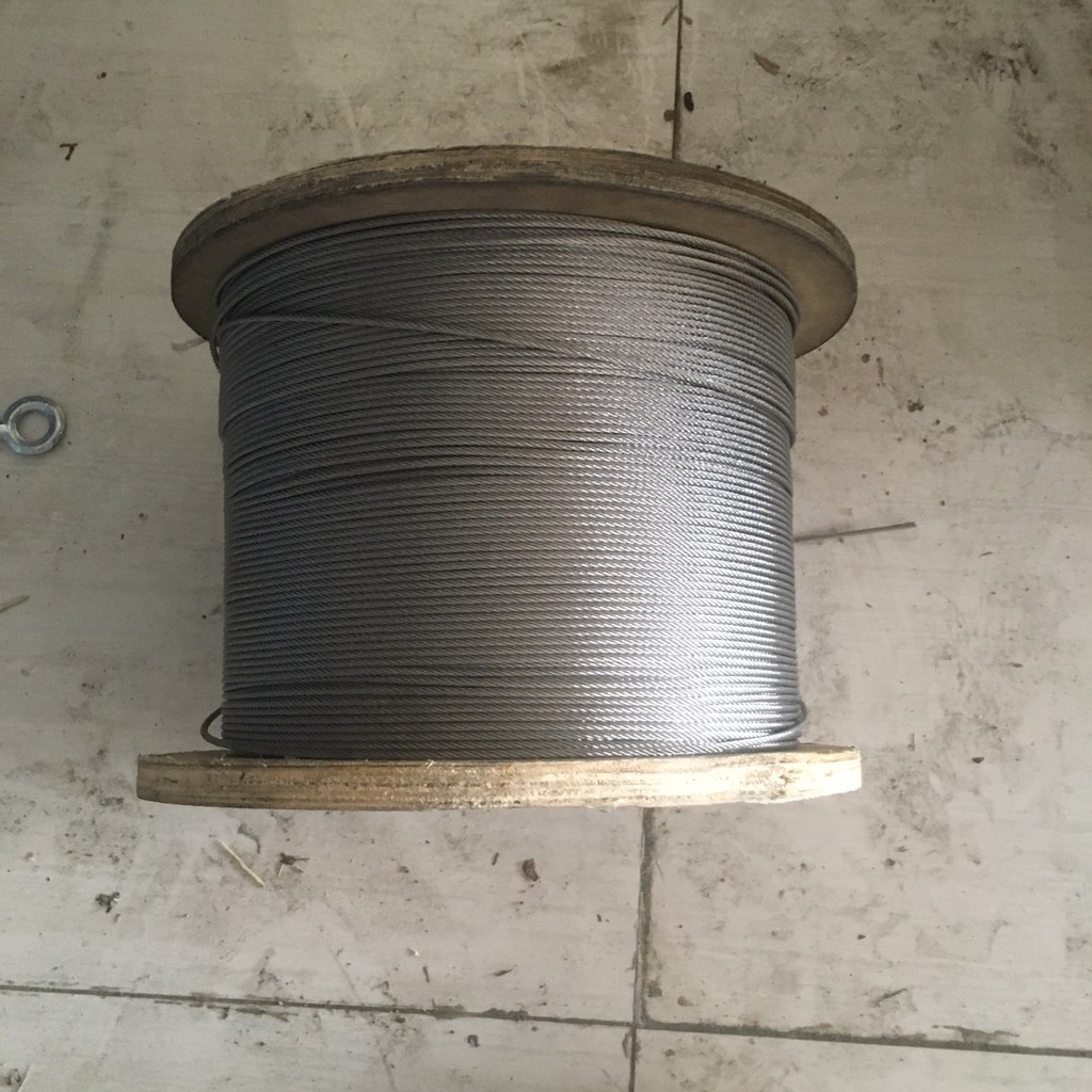 Cáp inox 304 (5 ly, 6 ly, 8 ly, 10 ly) cáp thép giá sỉ.