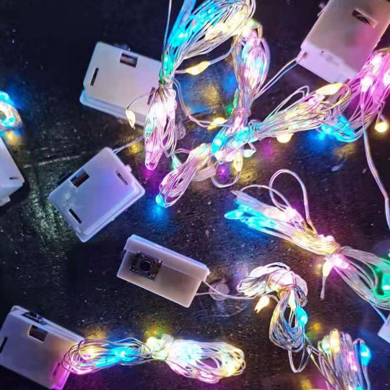 Đèn led 2m chạy bằng pin không cần cắm điện