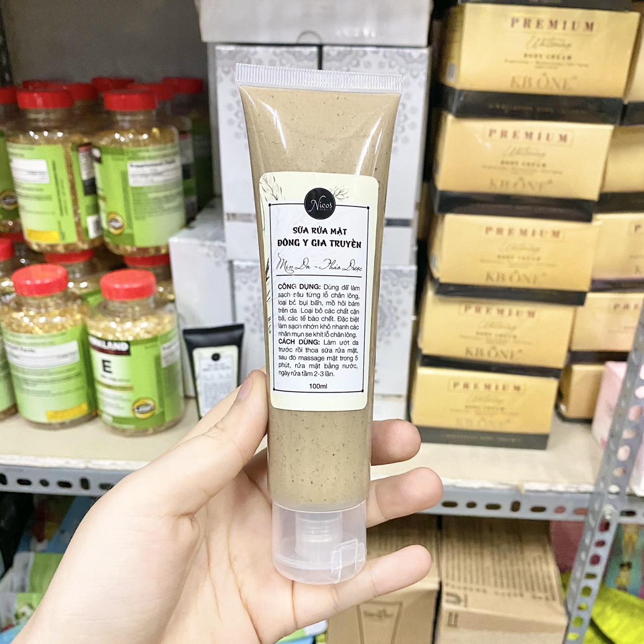 Sửa rửa mặt đông y gia truyền 100ml