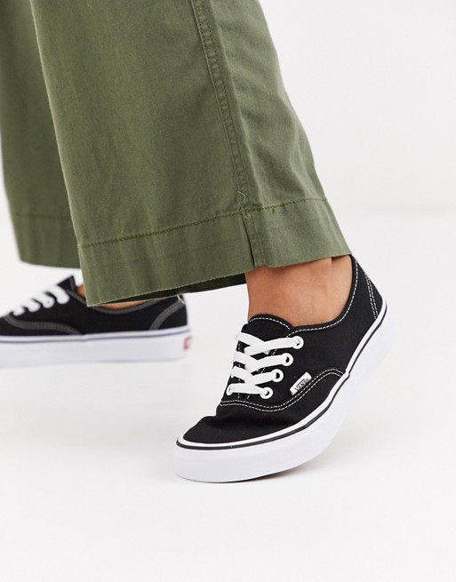 Giày Nam Nữ Vans Classic Buộc Dây Màu Đen Full