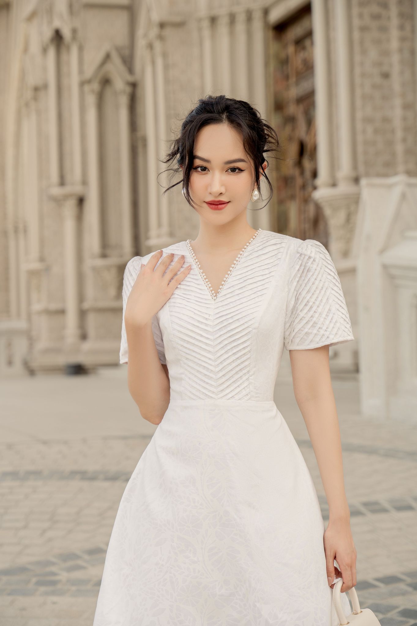 OLV - Đầm Kristen Pleated Dress