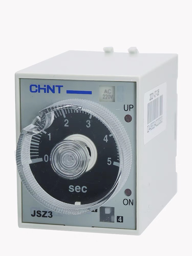 Rơ le thời gian Chint JSZ3 loại 60s,rơ le thời gian off delay Chint JSZ3,relay timer JSZ3,chint time relay,relay off delay