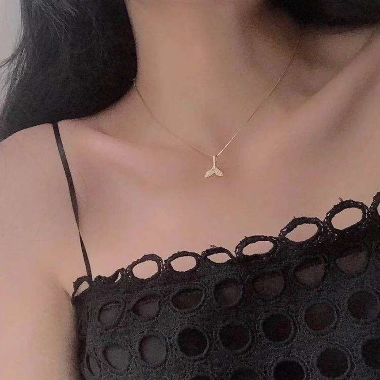 Dây chuyền nữ đuôi cá thời trang