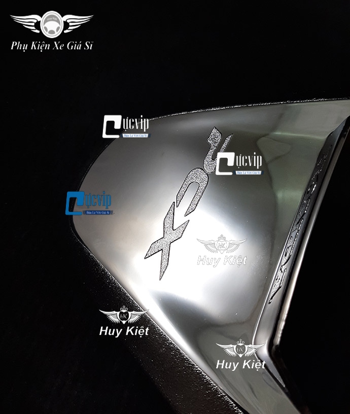 Ốp Cóc Đèn PCX 2014 - 2017 Xi Inox, Mạ Crom MS3179