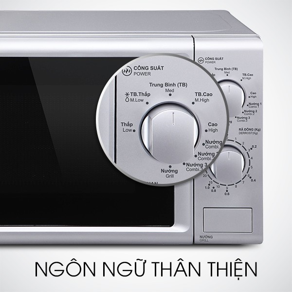 Lò vi sóng Sharp 20 lít R-209VN-SK (Giá áp dụng giao nội thành HN, HCM& các tỉnh liên hệ shop)