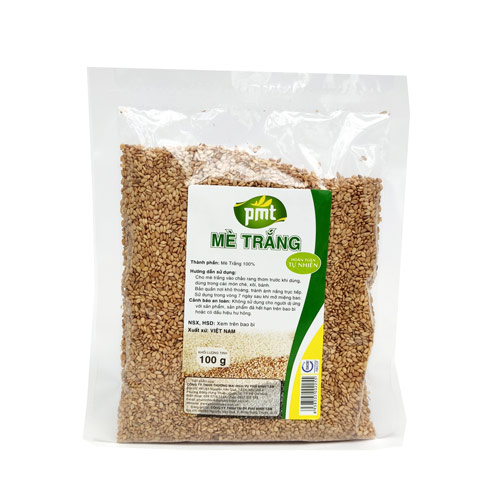 Mè trắng có vỏ pmt 100g