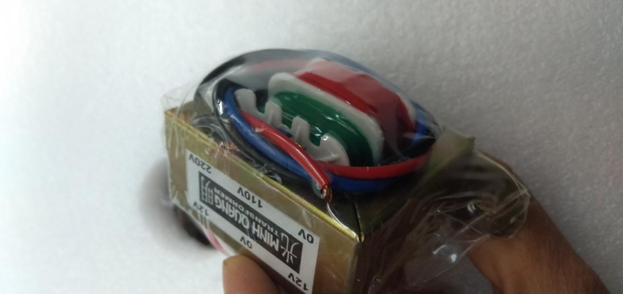 Biến áp đối xứng 12v-12v-850mA