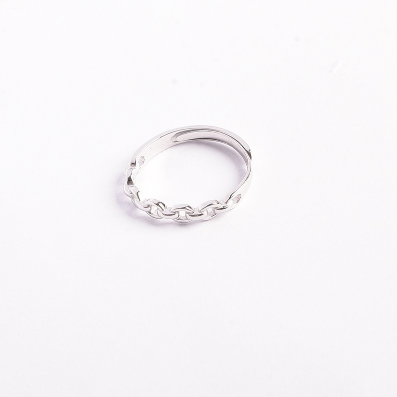 Nhẫn đôi bạc Dilys Mon Lilas  N112103/N112104