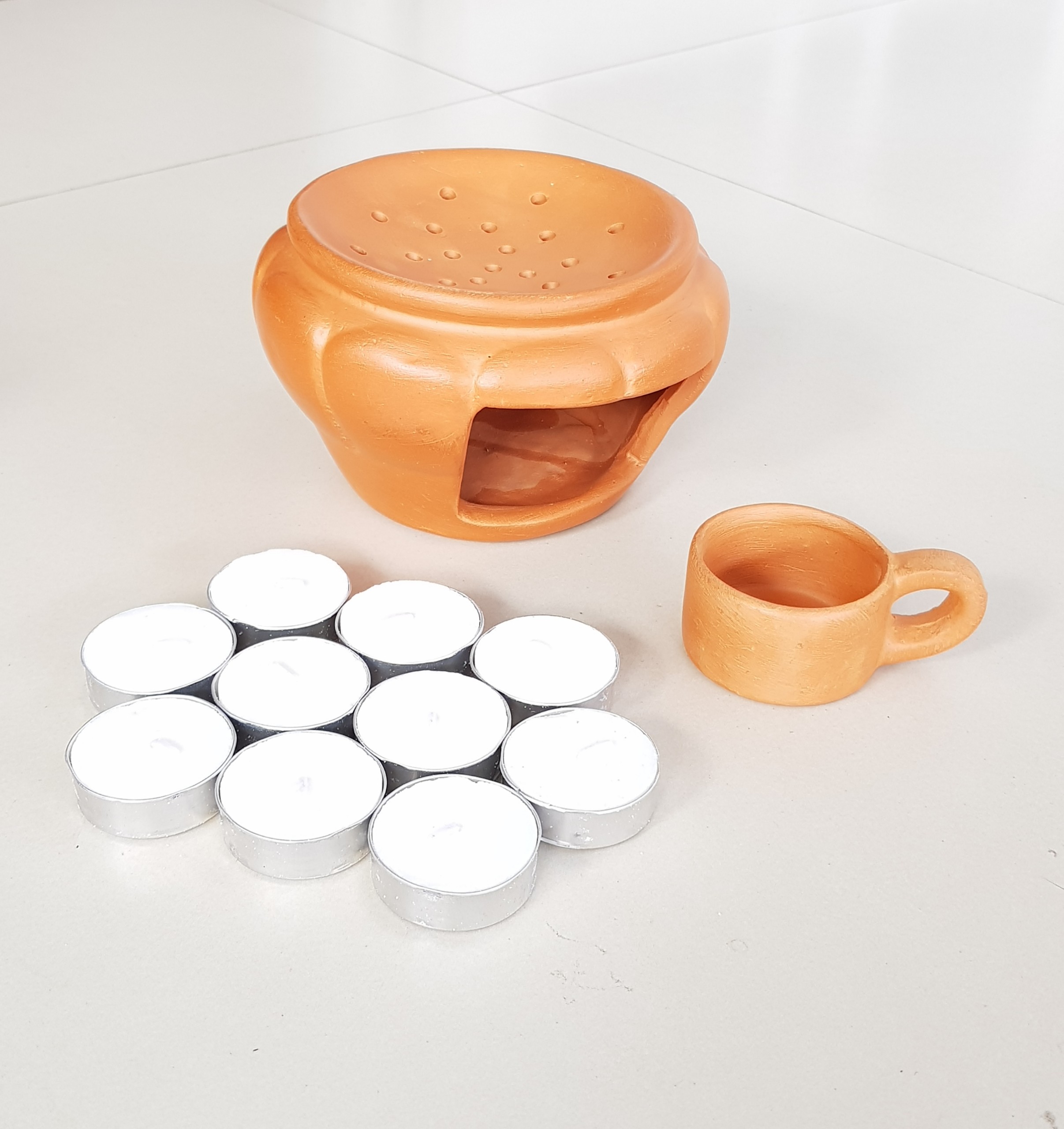 Bếp xông thảo mộc TM01 - Herb Burner, thơm nhà, giảm căng thẳng