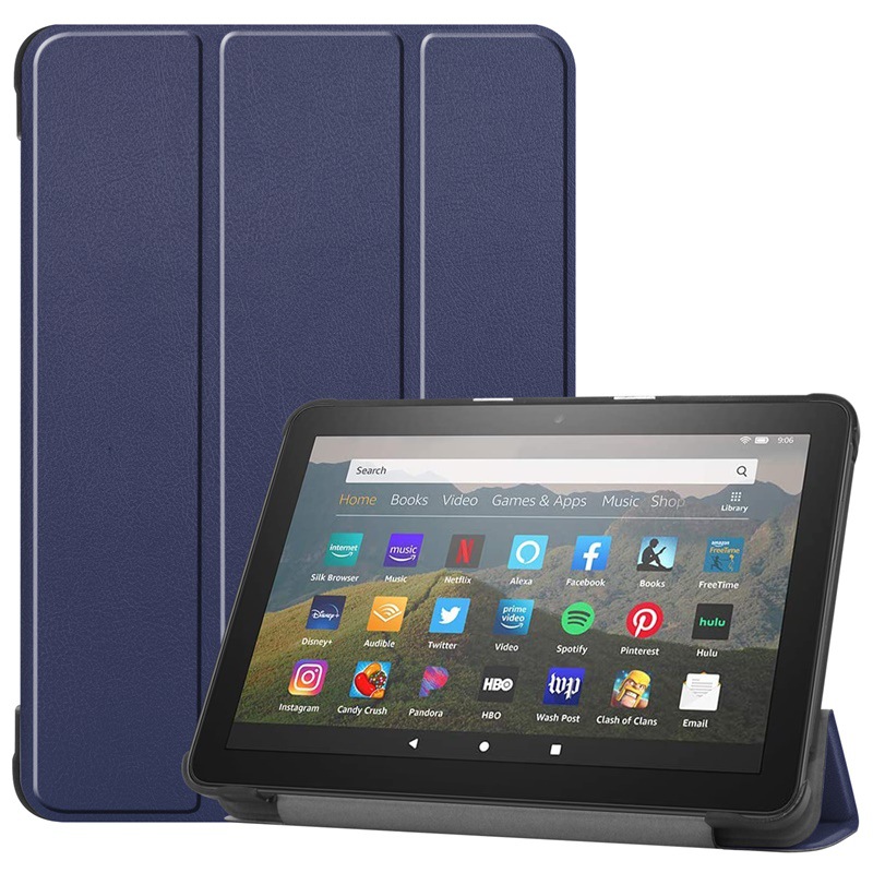 Bao Da Amazon All-new Fire HD 8 / HD 8 Plus 2020 2022 Cover Cho Máy Tính Bảng Hỗ Trợ Smart Cover