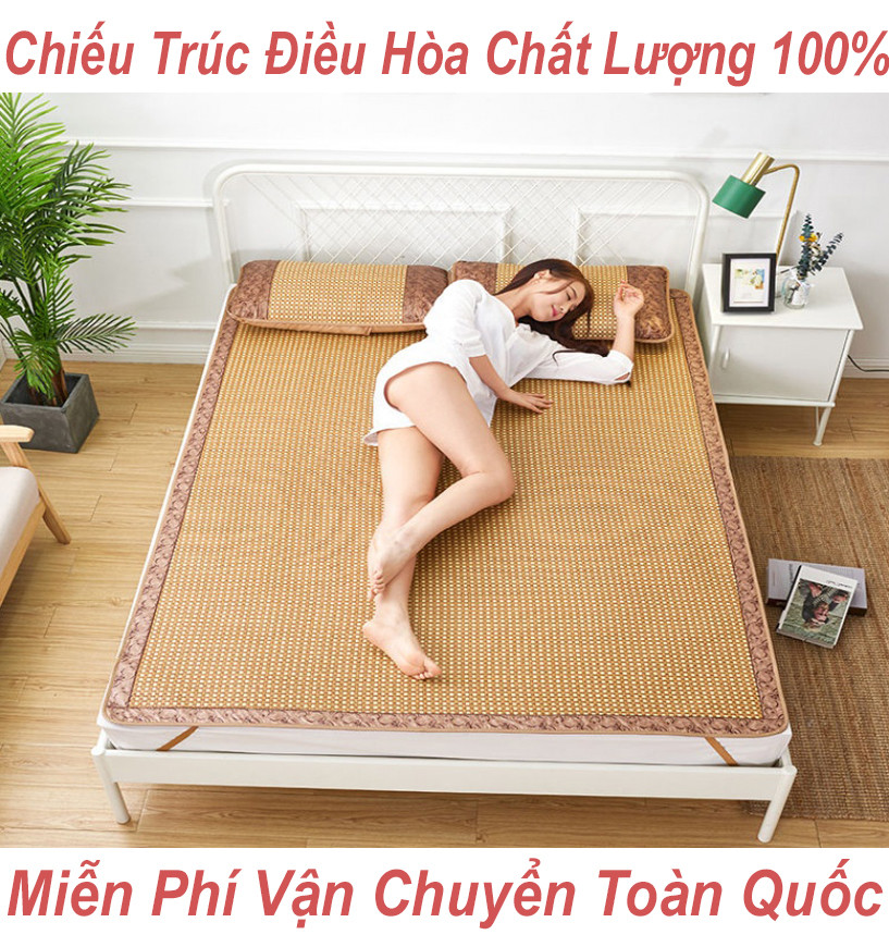 Chiếu mát điều hoà size 100x190cm hàng VN cao cấp chiếu ngủ chieu ngu- chiếu mây điều hòa