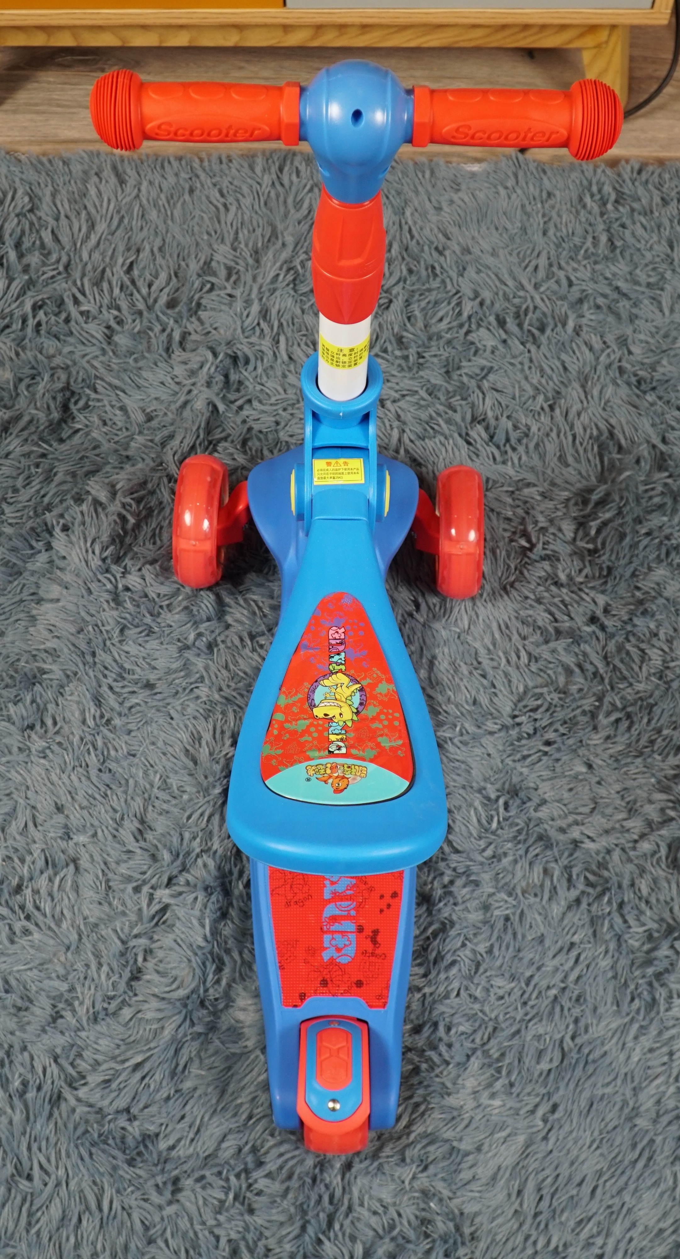 Xe Trượt Scooter Trẻ Em B19 với 2 Chế độ ( có thể dùn để ngồi đẩy hoặc trượt xe chòi chân)