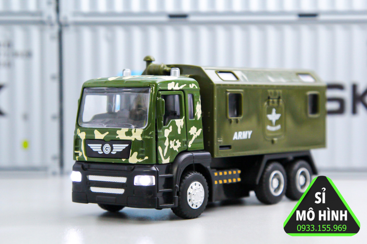 Mô hình xe vận tải Army