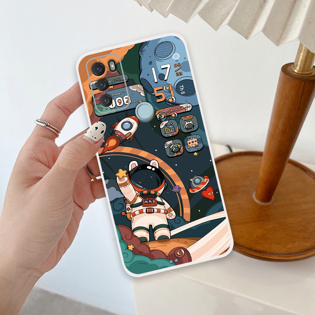 Ốp lưng Vsmart Star 5 hình vũ trụ, phi hành gia astronaut độc đáo