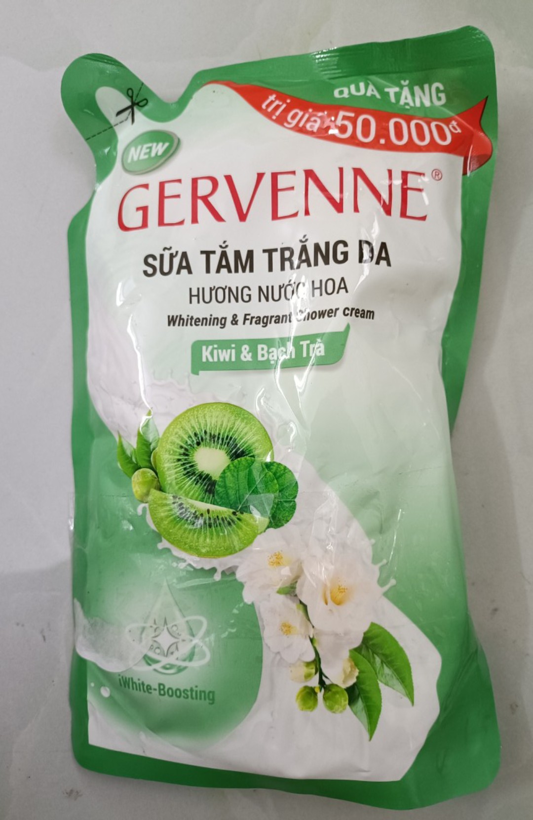 (Tiết kiệm hơn) Túi sữa tắm Gervenne 380g